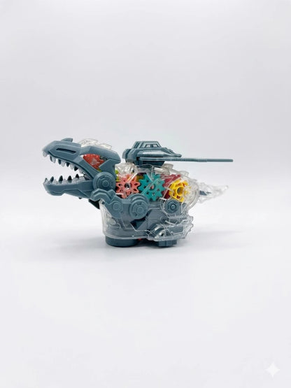 Gear Dinosaur STEM Toy – Mechanical Wind-Up Learning Toy with Moving Gears | Ages 4+ | Toys n Stuff Pakistan