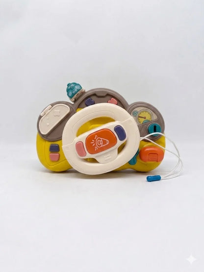 Vivakids Baby Steering Wheel – Interactive Driving Toy with Lights, Sounds & Music | Ages 12m+ | Toys n Stuff Pakistan