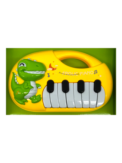 Frolic Piano Dinosaur Musical Toy – Portable Mini Keyboard for Toddlers | Ages 18m+ | Toys n Stuff Pakistan