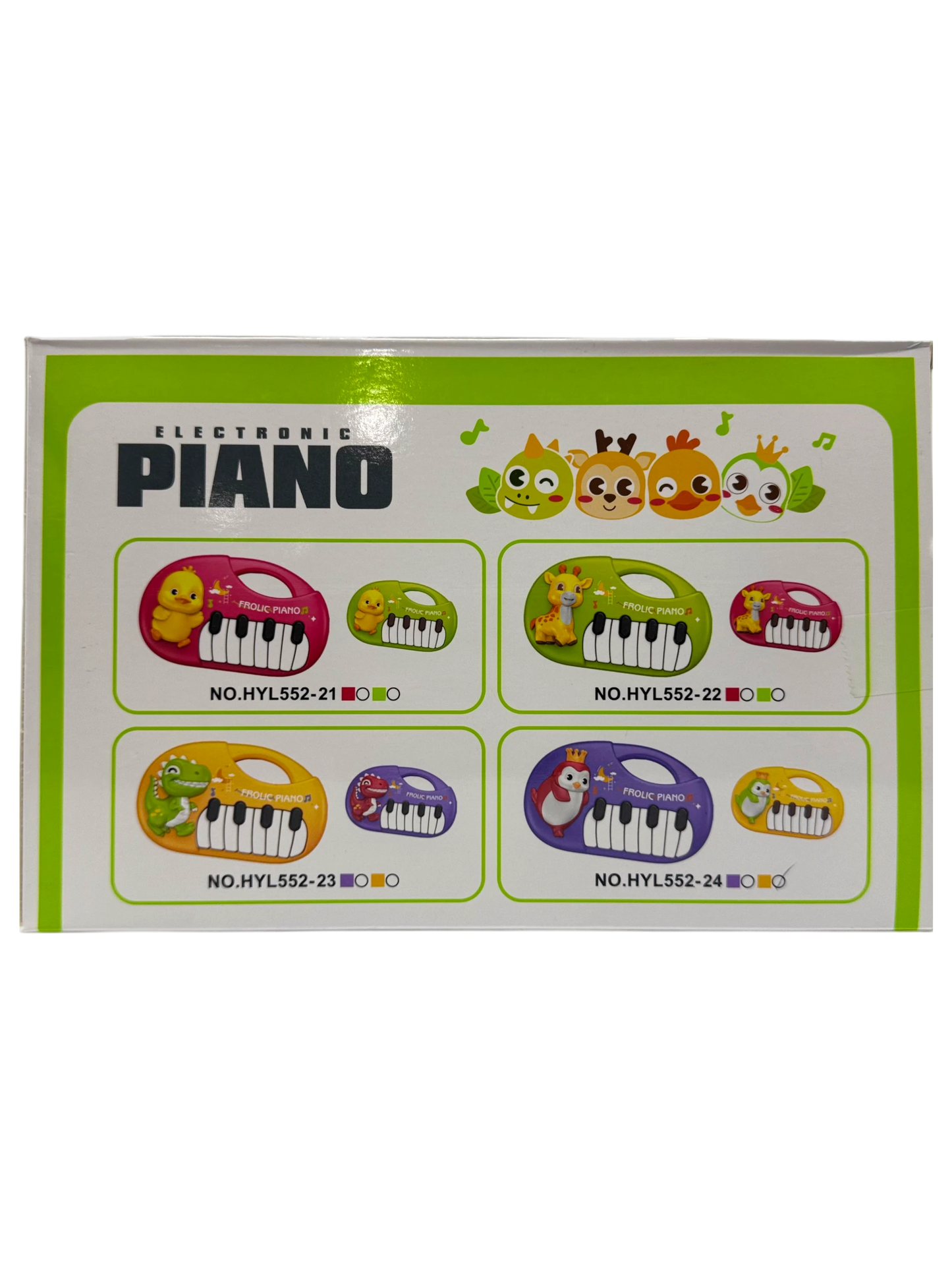 Frolic Piano Dinosaur Musical Toy – Portable Mini Keyboard for Toddlers | Ages 18m+ | Toys n Stuff Pakistan