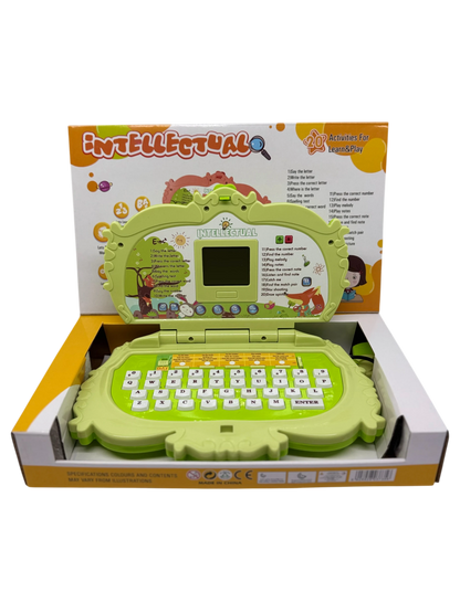 Intellectual Laptop for Kids – Educational Learning Toy with Stylus, 20+ Activities | Battery Operated | Ages 3+ | Toys n Stuff Pakistan