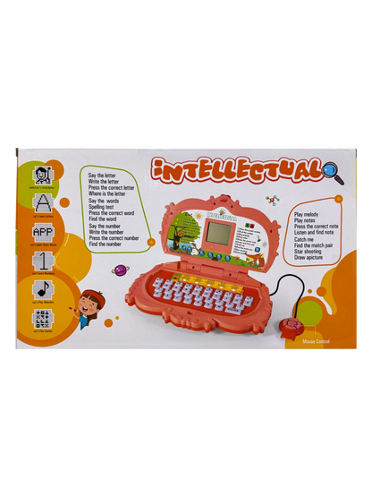 Intellectual Laptop for Kids – Educational Learning Toy with Stylus, 20+ Activities | Battery Operated | Ages 3+ | Toys n Stuff Pakistan