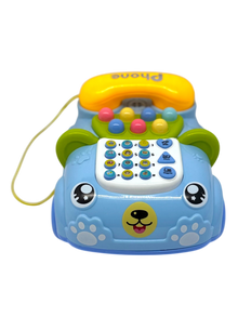 Early Education Telephone Car – Musical Learning Toy with Lights, Bump & Go Action | Ages 12m+ | Toys n Stuff Pakistan