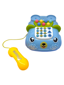 Early Education Telephone Car – Musical Learning Toy with Lights, Bump & Go Action | Ages 12m+ | Toys n Stuff Pakistan