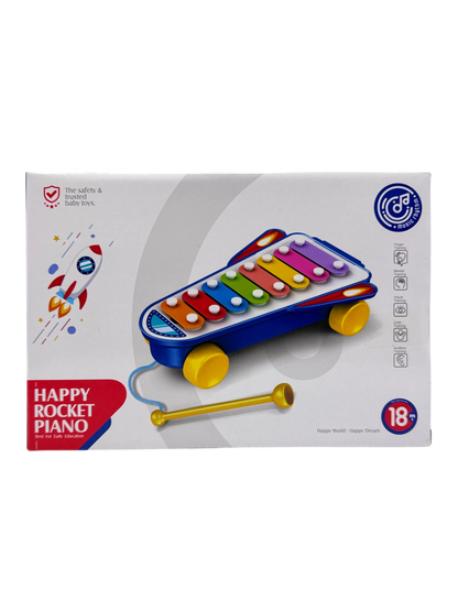 Happy Rocket Piano for Kids – Educational Musical Toy with Lights & Sounds | Ages 18m+ | Toys n Stuff Pakistan
