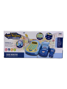 Electronic Cash Register Toy for Kids – Supermarket Play Set with Scanner & Accessories (Ages 3+)