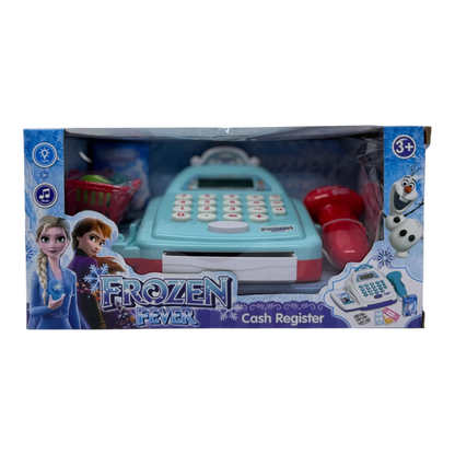 Frozen Cash Register Toy for Kids – Princess Supermarket Play Set with Lights & Sound (Ages 3+)