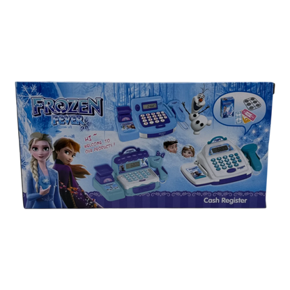 Frozen Cash Register Toy for Kids – Princess Supermarket Play Set with Lights & Sound (Ages 3+)