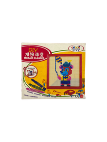 DIY Mosaic Art Kit for Kids – Creative Puzzle Building Blocks Set (Educational Craft Toy)