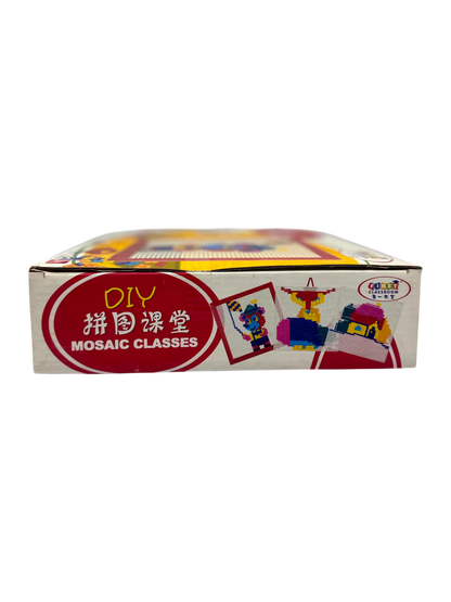 DIY Mosaic Art Kit for Kids – Creative Puzzle Building Blocks Set (Educational Craft Toy)