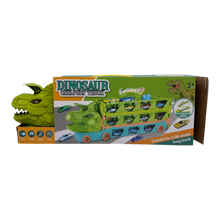 Dinosaur Catapult Truck Toy for Kids – Car Carrier Transporter with Launch Track (3+ Ages)