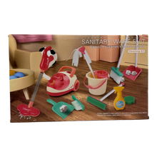 Kids Cleaning Set Toy with Vacuum Cleaner – Sanitary Ware Suit Cleaning Kit (3+ Ages)