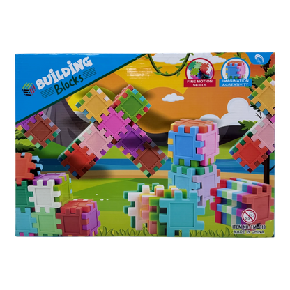 Colorful Building Blocks Set for Kids – Creative Puzzle & Construction Toy