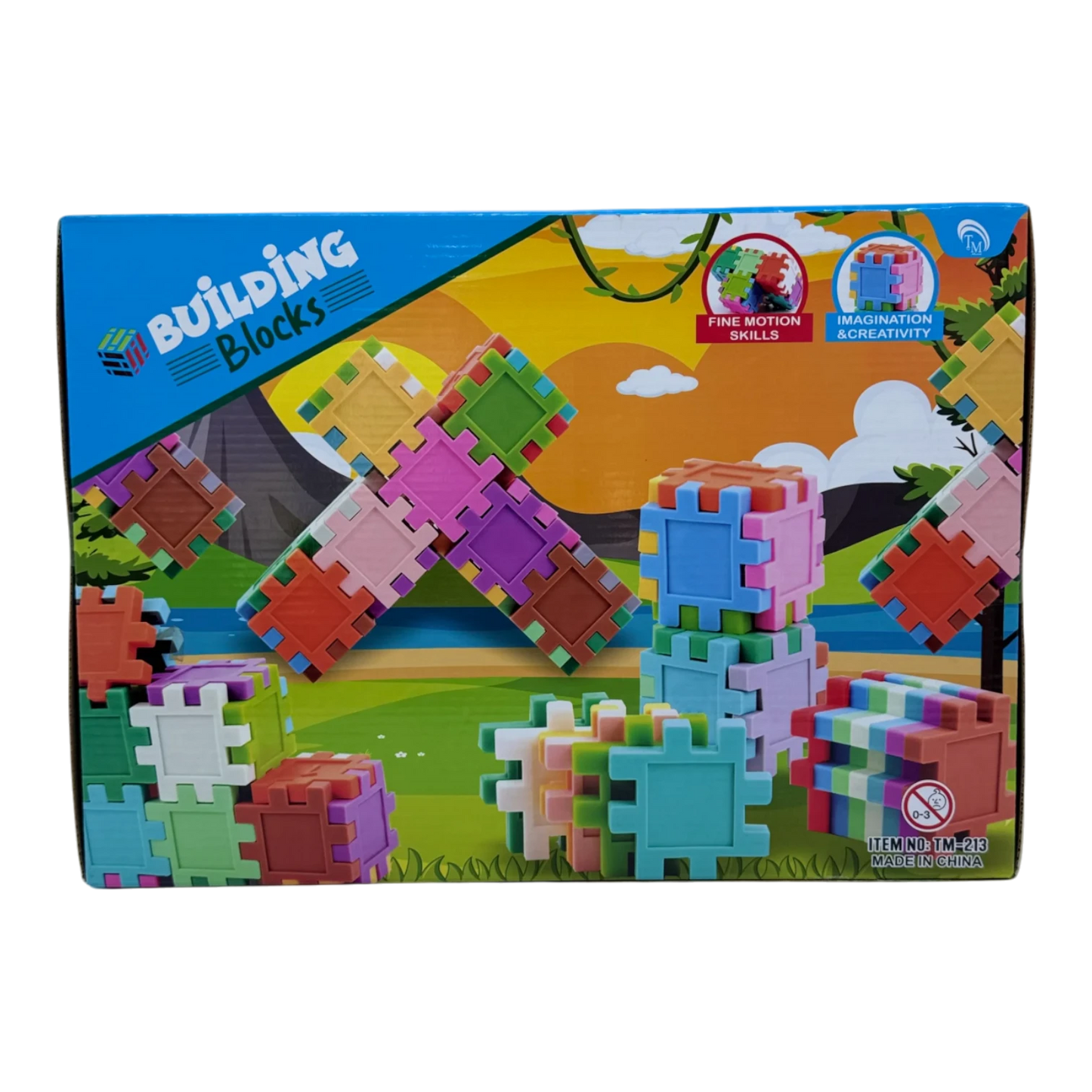 Colorful Building Blocks Set for Kids – Creative Puzzle & Construction Toy
