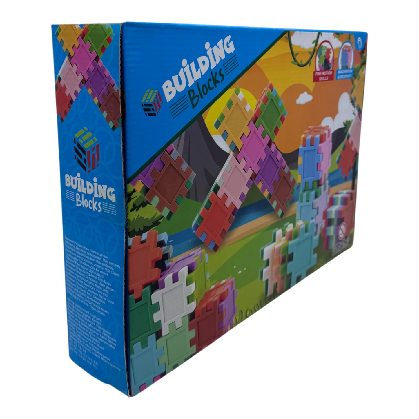 Colorful Building Blocks Set for Kids – Creative Puzzle & Construction Toy