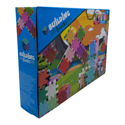 Colorful Building Blocks Set for Kids – Creative Puzzle & Construction Toy
