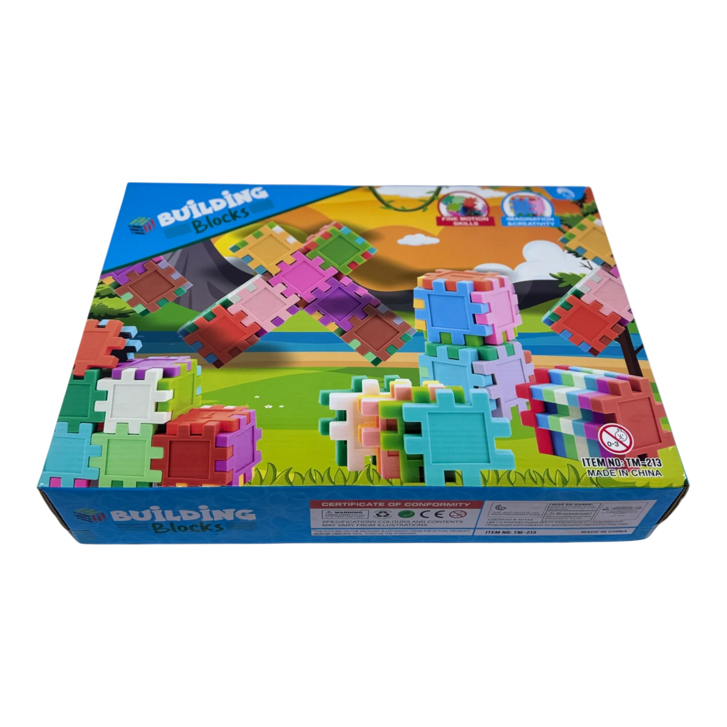 Colorful Building Blocks Set for Kids – Creative Puzzle & Construction Toy