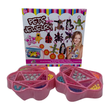 Pets Jewelry Making Kit for Kids – DIY Beads Craft Set with Keychains
