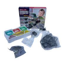 Solar Changeable Geometry STEM Toy – 62+ PCS Magnetic Building Set for Kids