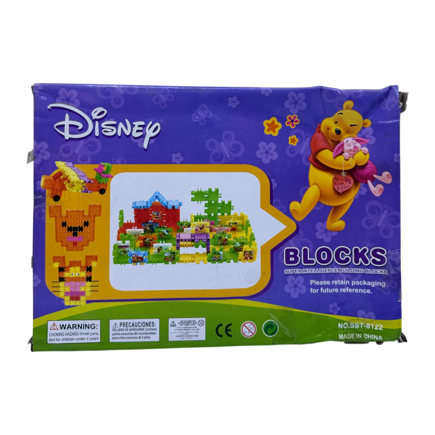 Disney Themed Building Blocks Set – 228 Pieces Creative Construction Toy for Kids