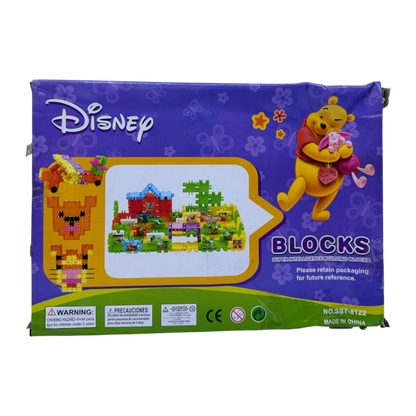 Disney Themed Building Blocks Set – 228 Pieces Creative Construction Toy for Kids