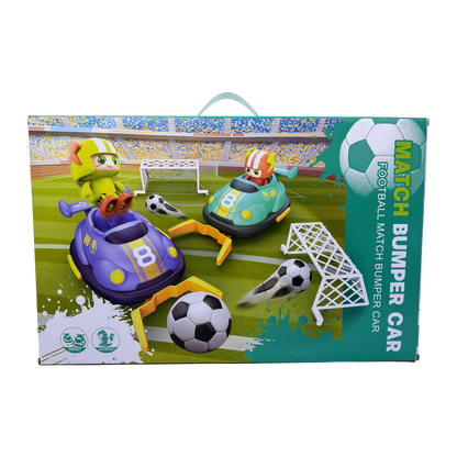 2.4G Football Match Bumper Car Toy – Remote Control Soccer Battle Cars for Kids
