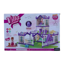 Luxury Villa Doll House Play Set – 192 PCS Role Play Toy for Kids