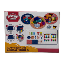 Magic Dough Animal World Play Set for Kids 3+ | Color Clay Modeling Kit with Animal Shapes