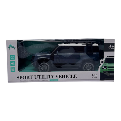 RC Sport Utility Vehicle SUV 1:16 Scale 4 Channel Remote Control Car for Kids 3+