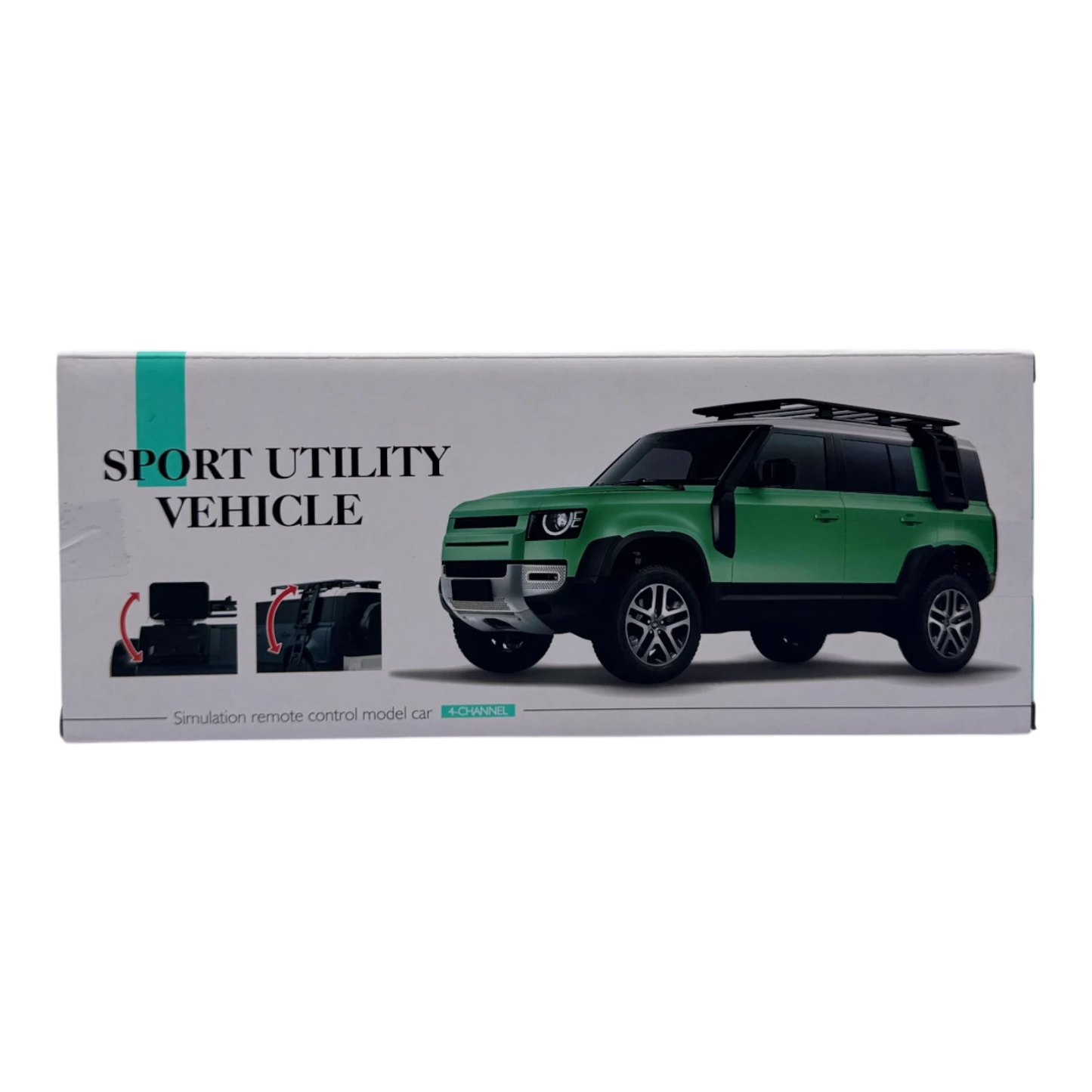 RC Sport Utility Vehicle SUV 1:16 Scale 4 Channel Remote Control Car for Kids 3+