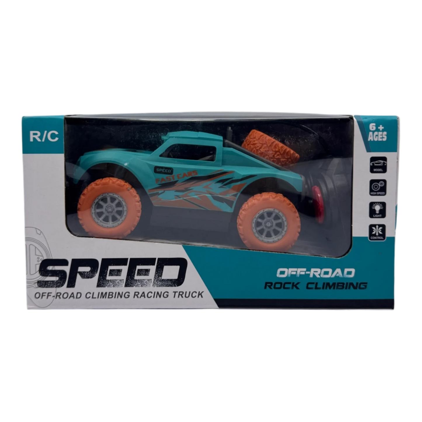 RC Off-Road Racing Truck for Kids 6+ | Rock Climbing Remote Control Car with Big Wheels