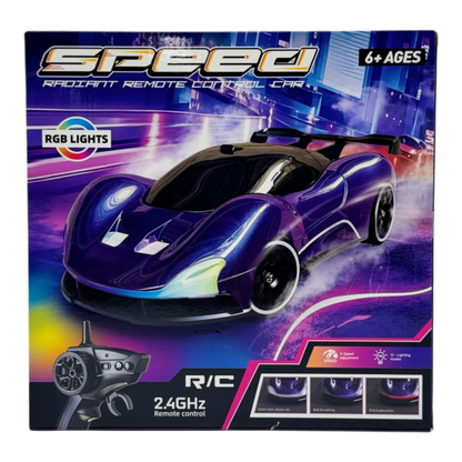 RC Police Sports Car 2.4GHz for Kids 6+ | Speed Radiant Remote Control Drift Car with Lights