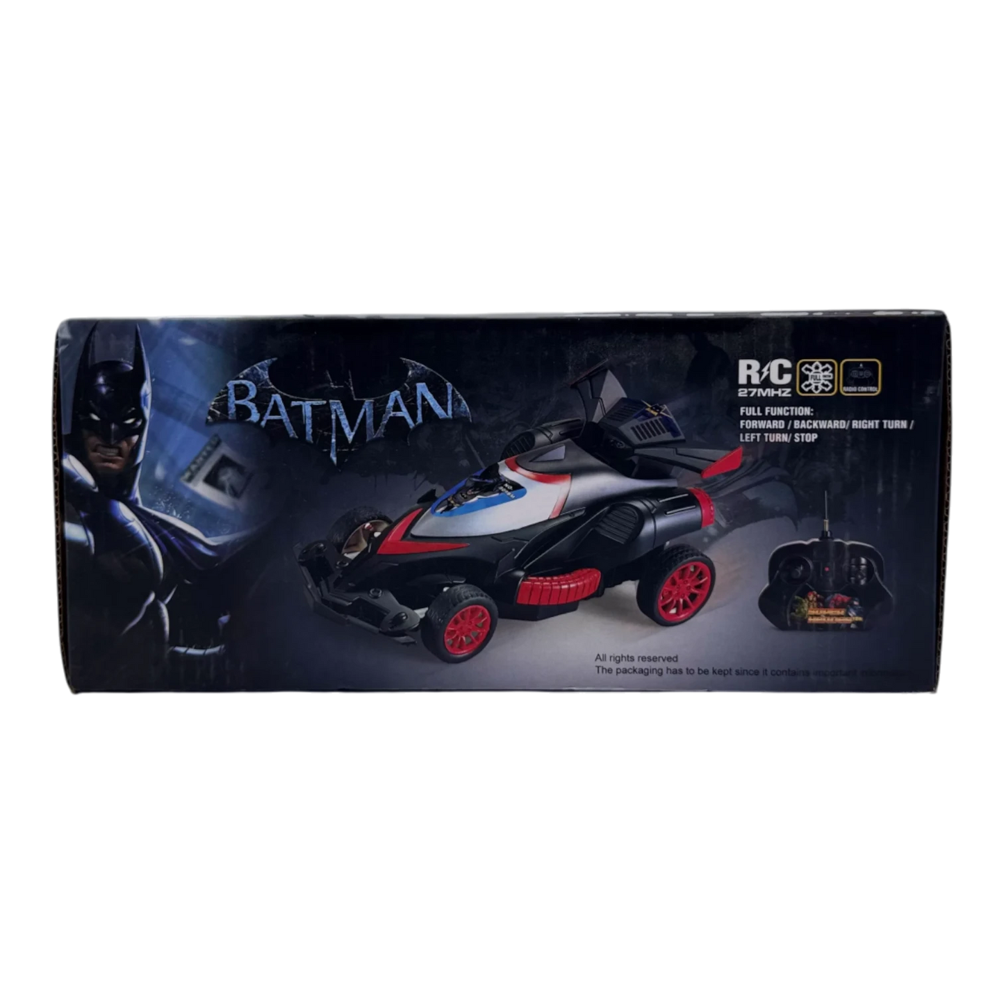 RC Batman Car for Kids 6+ | Remote Control Superhero Batmobile Style Toy Car