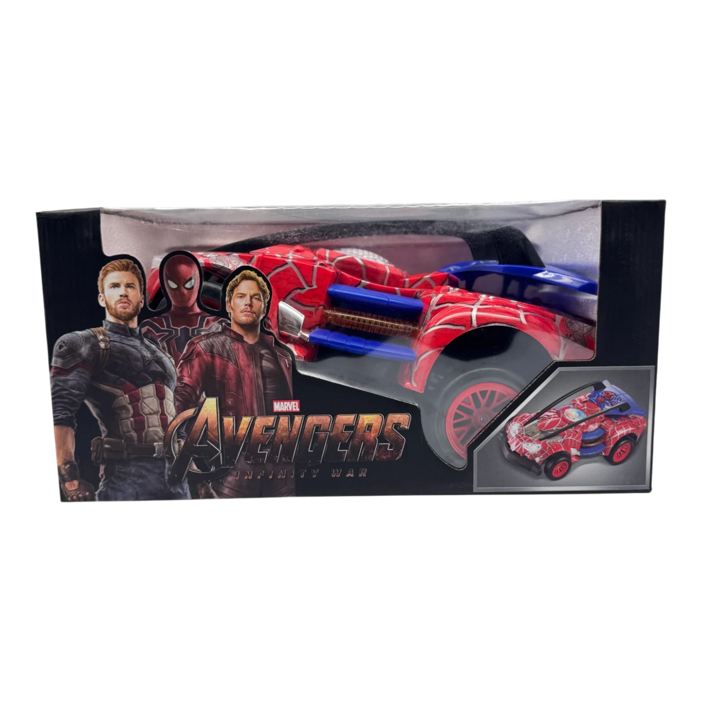 Marvel Avengers Spider-Man RC Car – Infinity War Remote Control Superhero Car for Kids