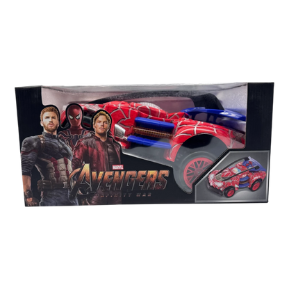 Marvel Avengers Spider-Man RC Car – Infinity War Remote Control Superhero Car for Kids