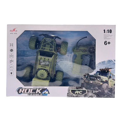 Rock Crawler RC Car 1:10 – Electric Off-Road Rock Racer Remote Control Car for Kids