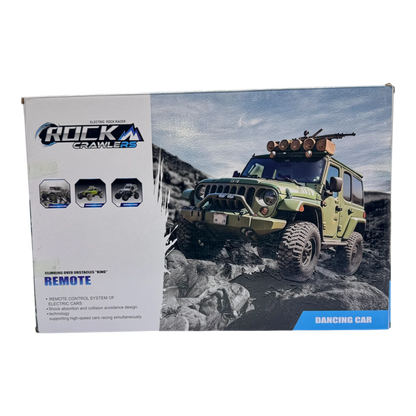 Rock Crawler RC Car 1:10 – Electric Off-Road Rock Racer Remote Control Car for Kids