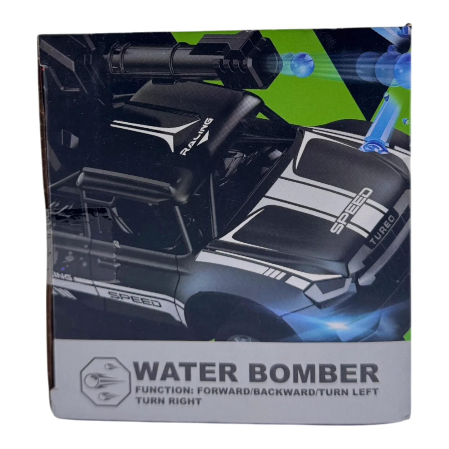 Racing Water Bomb RC Car 1:20 – Remote Control Shooting Car with Water Gel Bullets for Kids