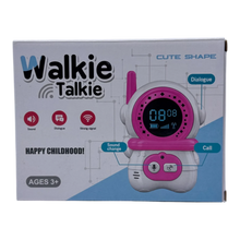 Kids Walkie Talkie Toy with LCD Screen, Sound Effects & Long Range Communication (Ages 3+)