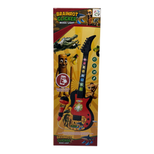 BrainRot Clicker Musical Light Guitar Toy for Kids with Sound & LED Lights