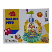 Witkon Color Mud Cookies Creation Play Dough Set for Kids (5 Color Clay Kit)
