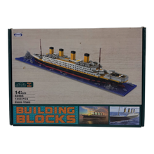 Classic Titanic Building Blocks Set 1860 PCS | DIY Ship Model Construction Toy for Kids & Adults