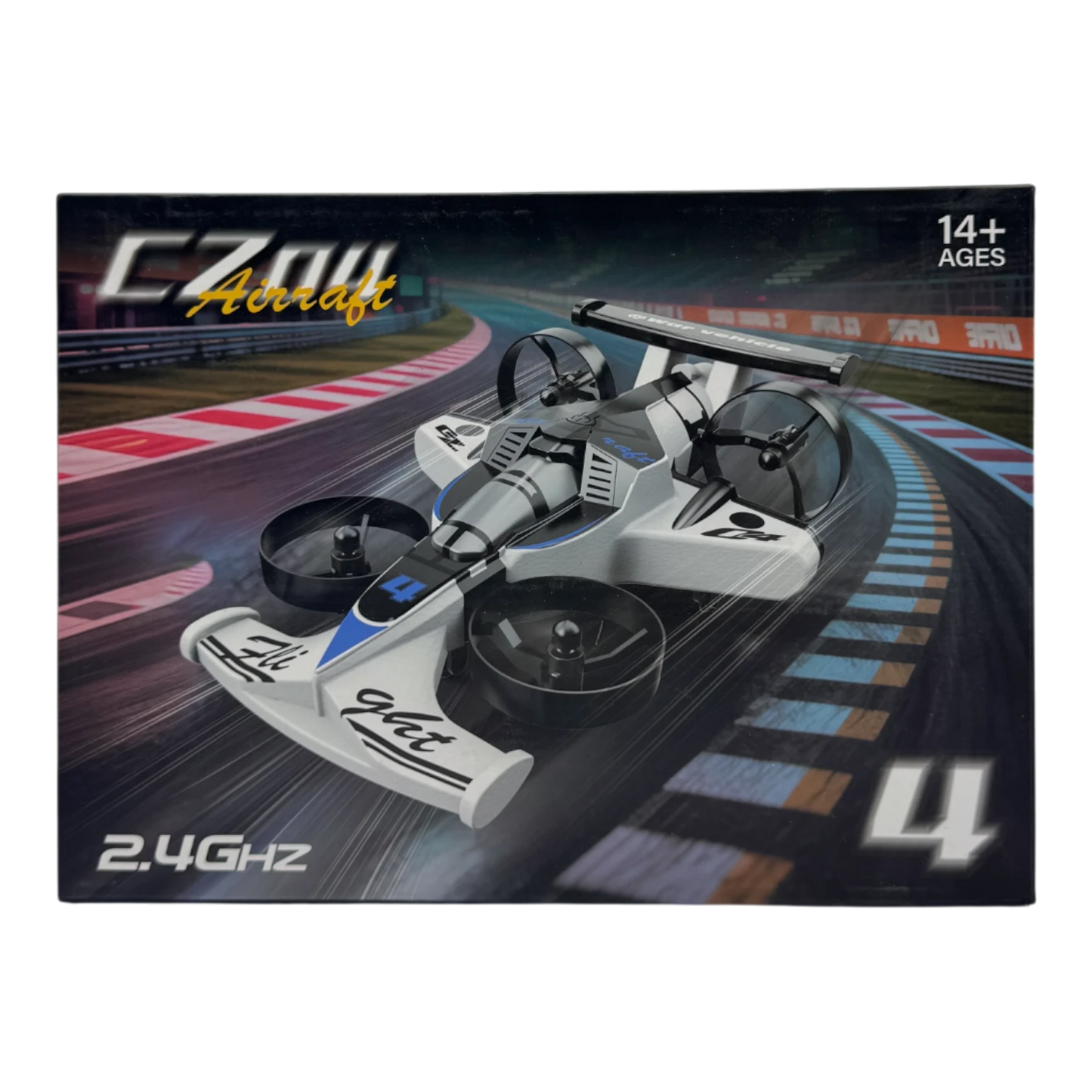 CZ04 AirRaft 2.4GHz RC Flying Car Drone | High Speed Aircraft Toy for Kids & Teens