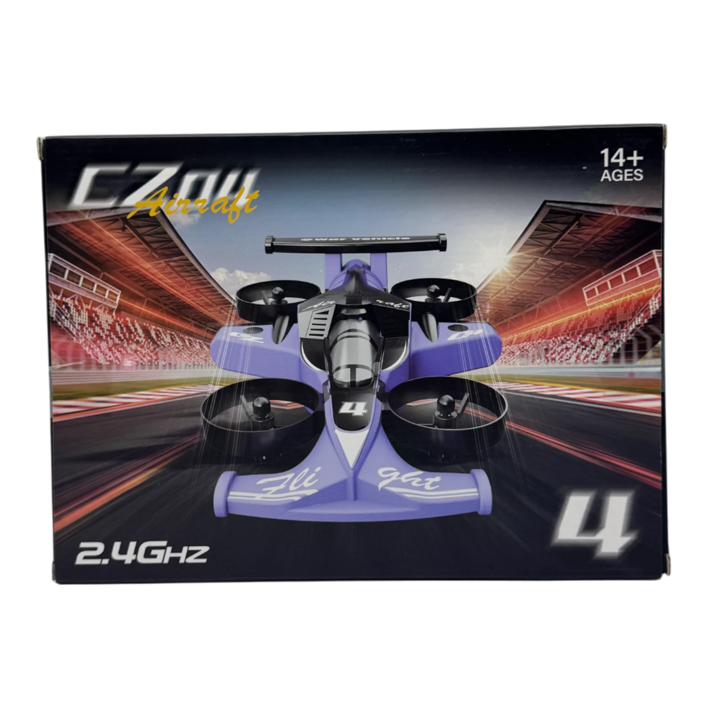 CZ04 AirRaft 2.4GHz RC Flying Car Drone | High Speed Aircraft Toy for Kids & Teens