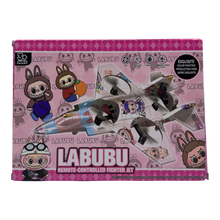 Labubu Remote Control Fighter Jet Toy for Kids with Lights & 360° Flying Action