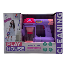 PlayHouse Simulation Cleaning Kit Toy Vacuum Cleaner for Kids (3+ Ages)