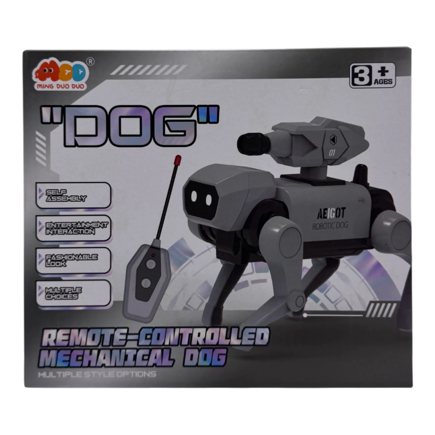 Remote Controlled Mechanical Dog Toy for Kids (3+ Ages) | Smart Robot Dog