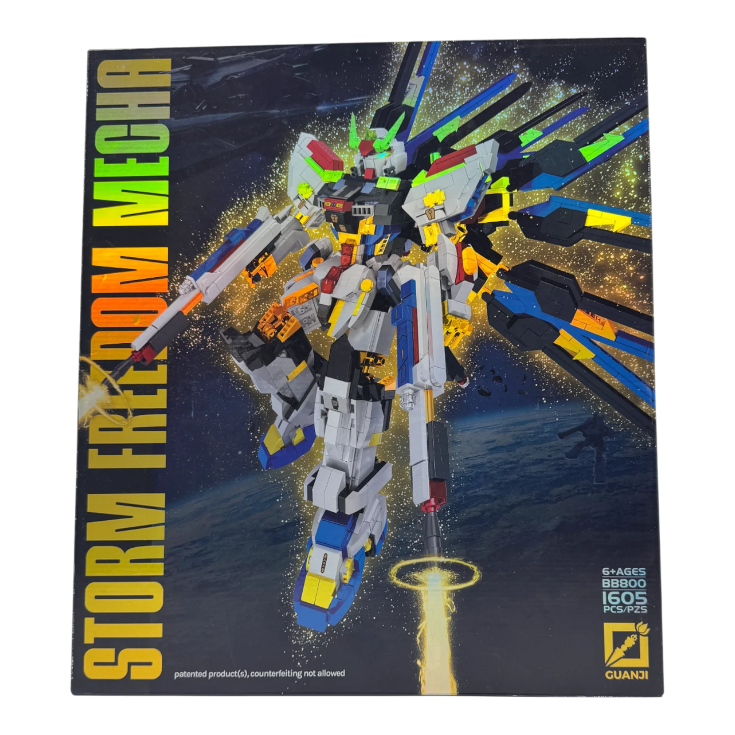Storm Freedom Mecha Building Blocks Robot Toy (1605 PCS) for Kids 6+