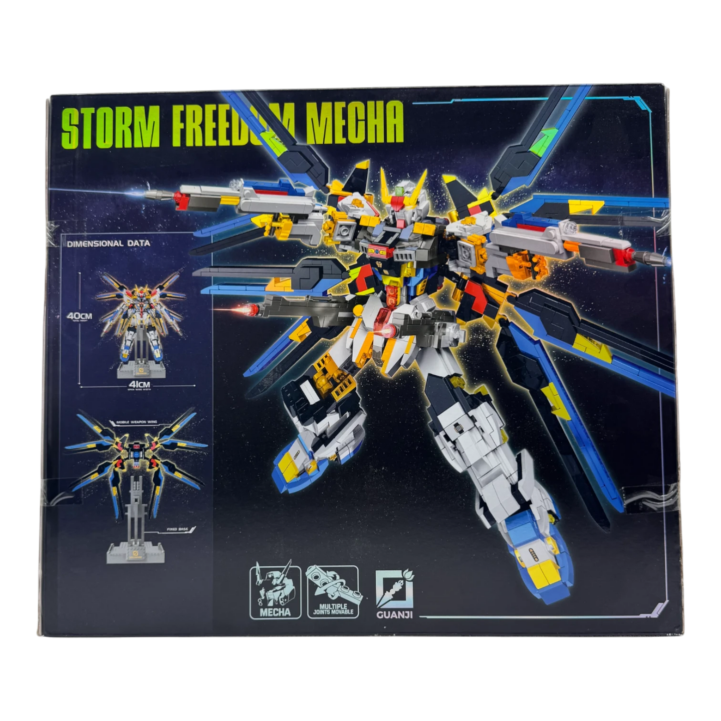 Storm Freedom Mecha Building Blocks Robot Toy (1605 PCS) for Kids 6+
