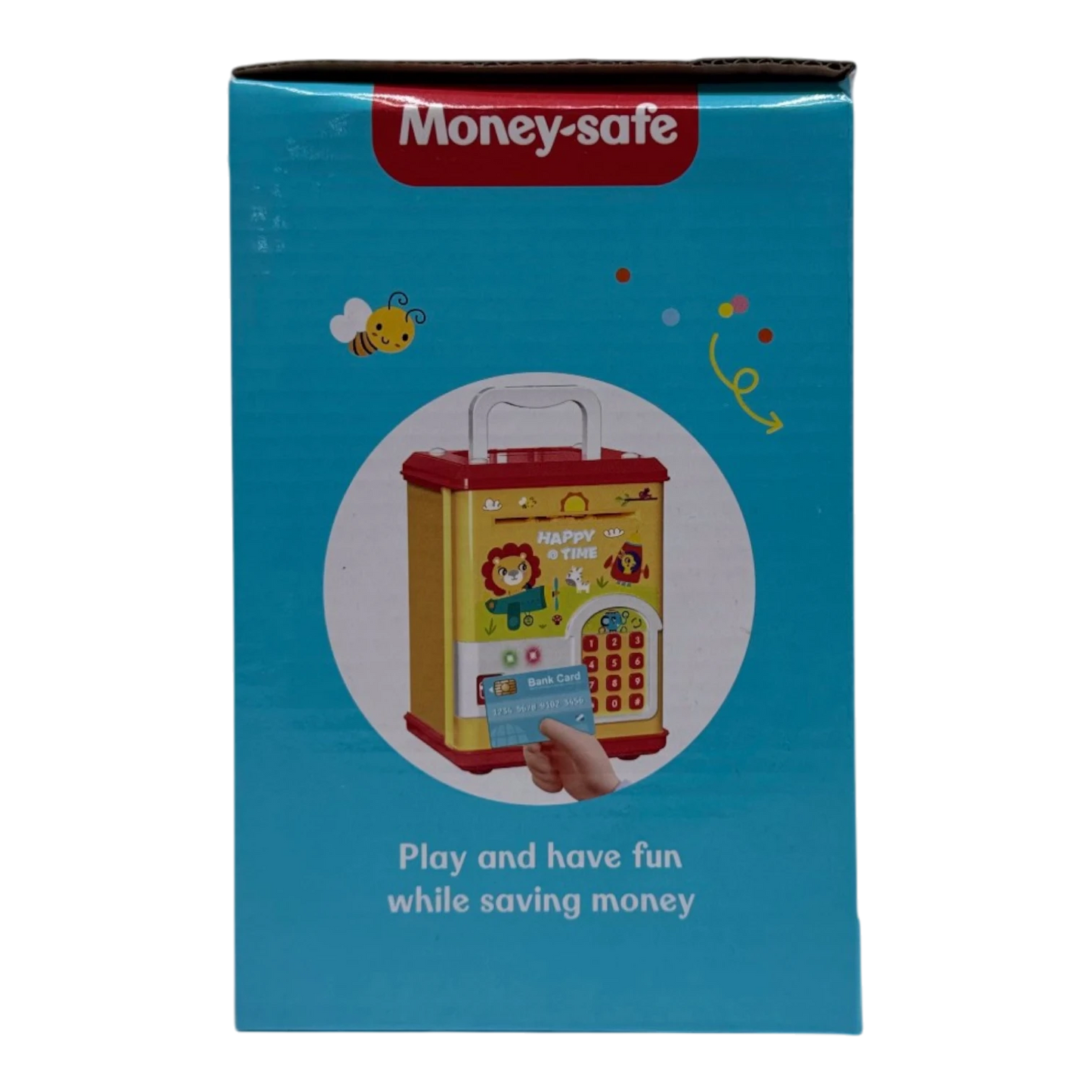 Electronic ATM Money Safe Piggy Bank for Kids – Password & Face Unlock